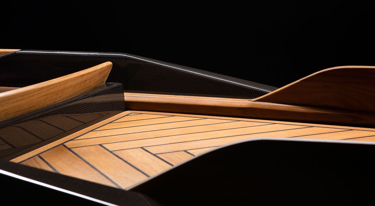 Monocoque Paddle Canoe Carbon Fiber - TheArsenale