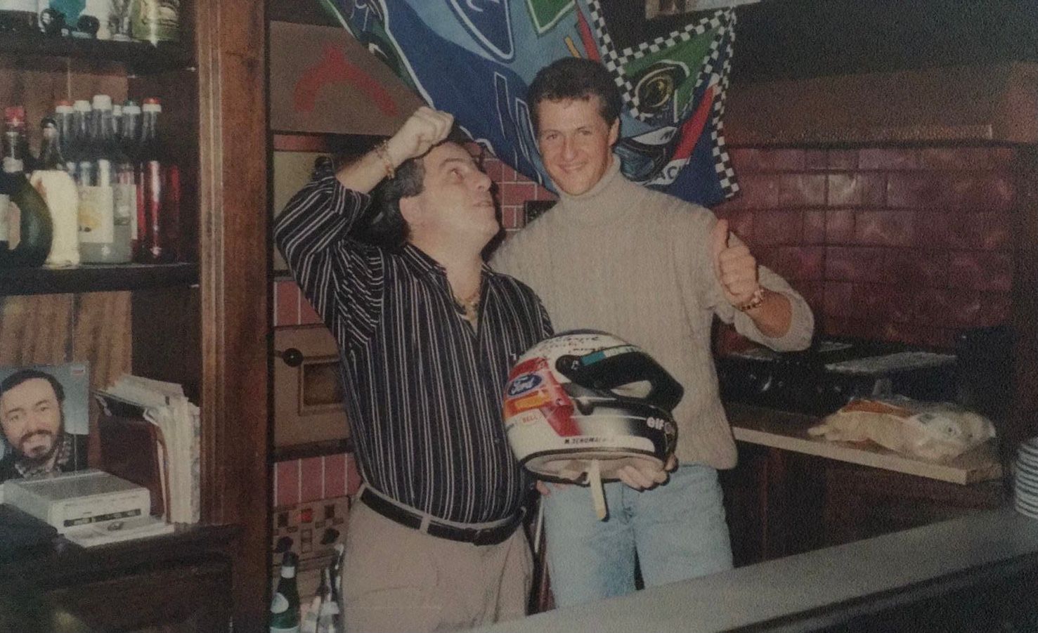 Original Michael Schumacher's 1993 Signed Bell Helmet - TheArsenale