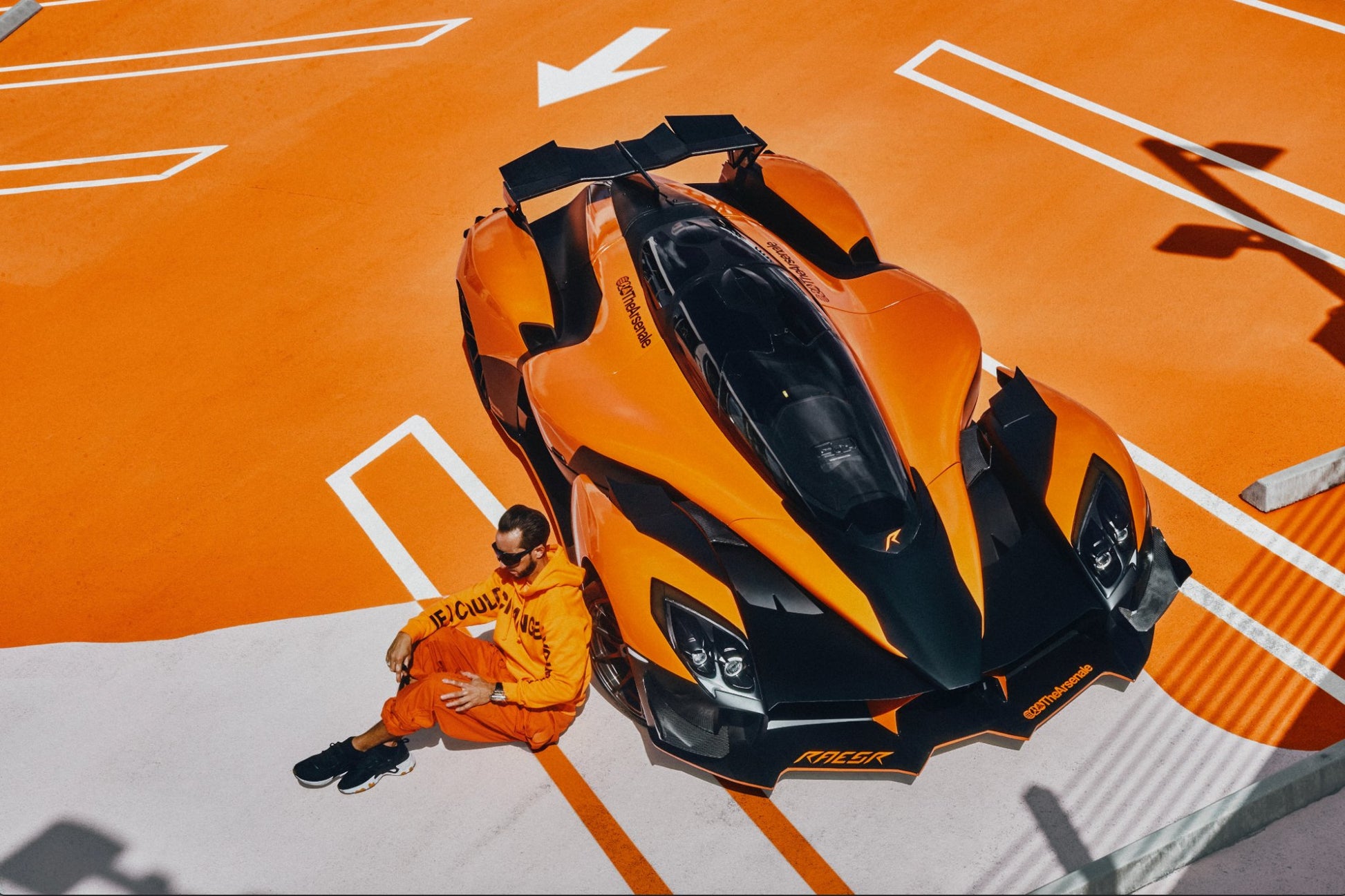 TheArsenale Jumpsuit | Orange - TheArsenale